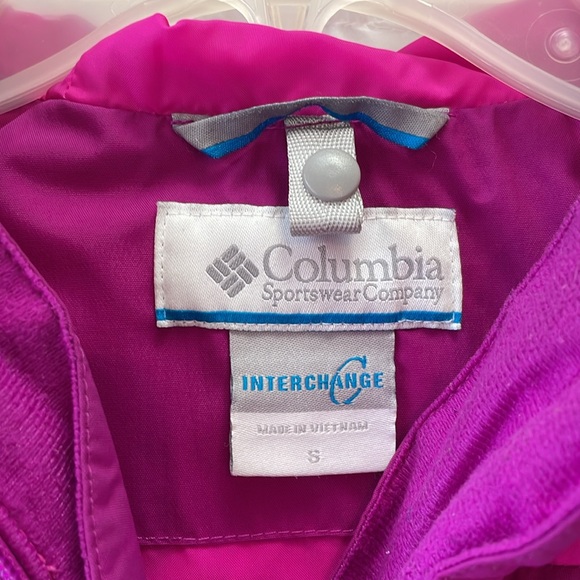 Girls Columbia rain jacket small - Picture 3 of 3